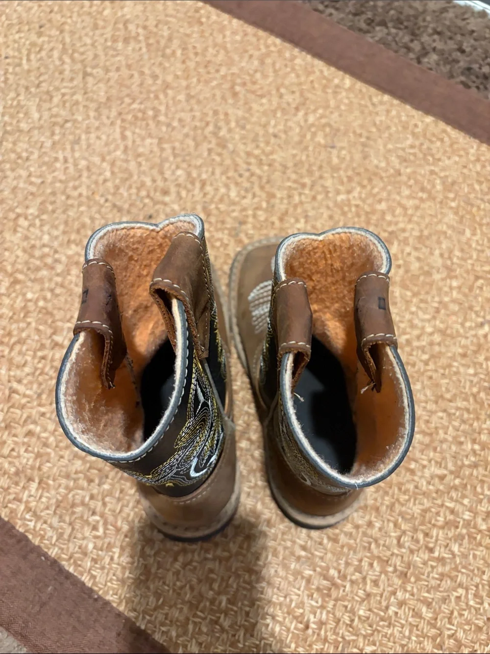 Kids Brown Cowboy Boots - Classic Western Style